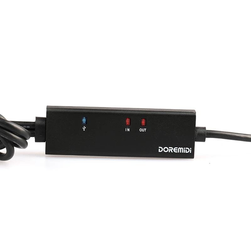 Conversor de usb midi com luz indicadora