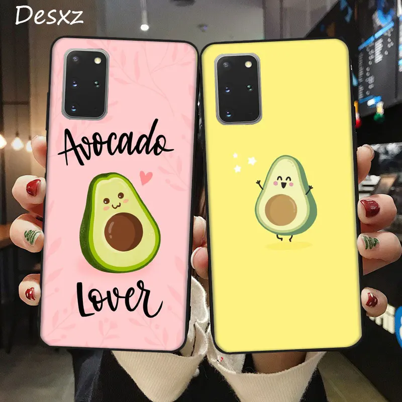 Мультяшный фруктовый авокадо Samsung A11 A21 A41 A51 A71 A81 A91 чехол для телефона Note 8 9 10 Plus S20