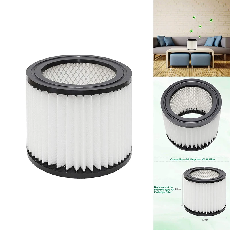 90398 Replacement Filter for Shop Vac 90398, 903 98, 9039800, 903 98 00