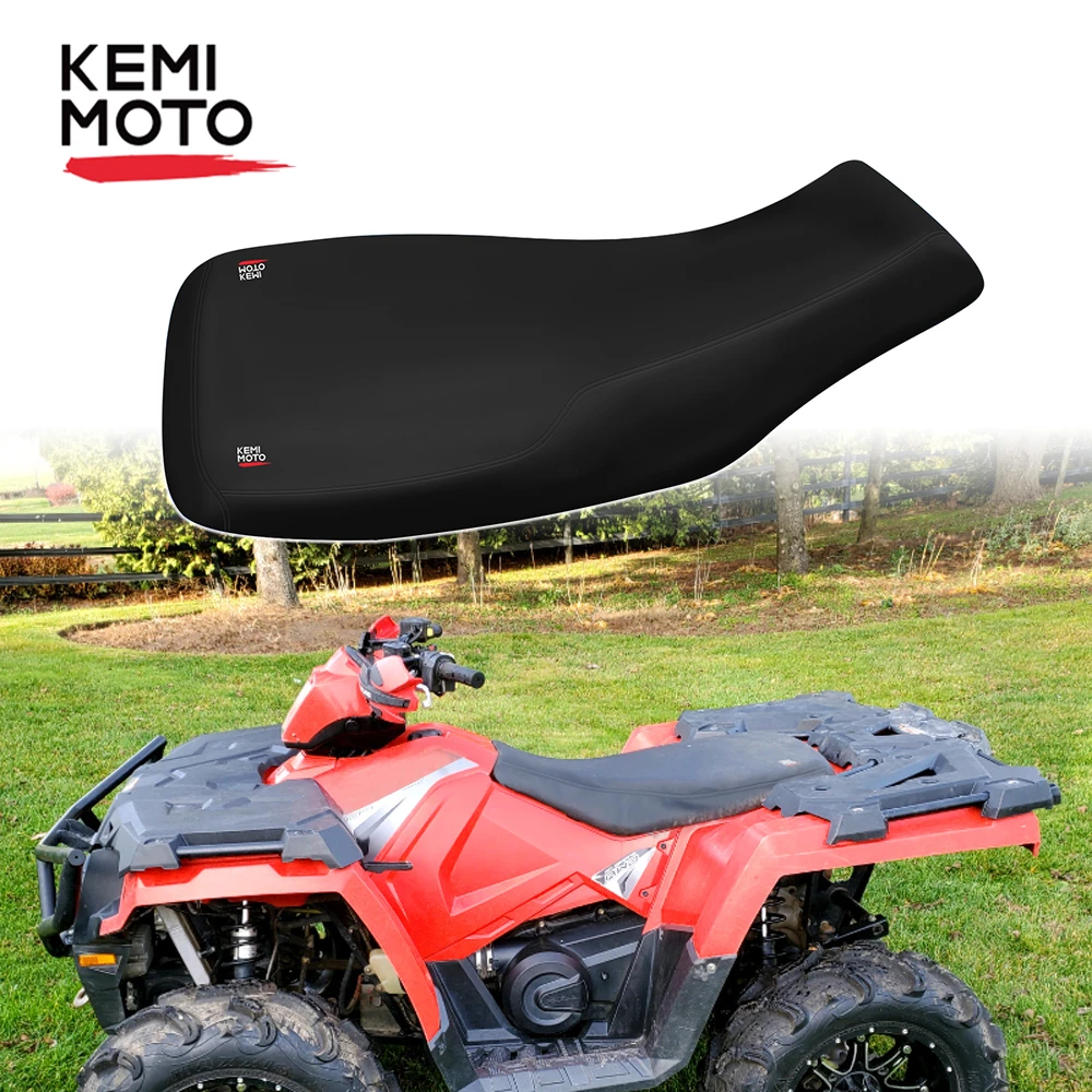 Sportsman Atv Kemimoto Seat Cover Black For Polaris Sportsman 450 570