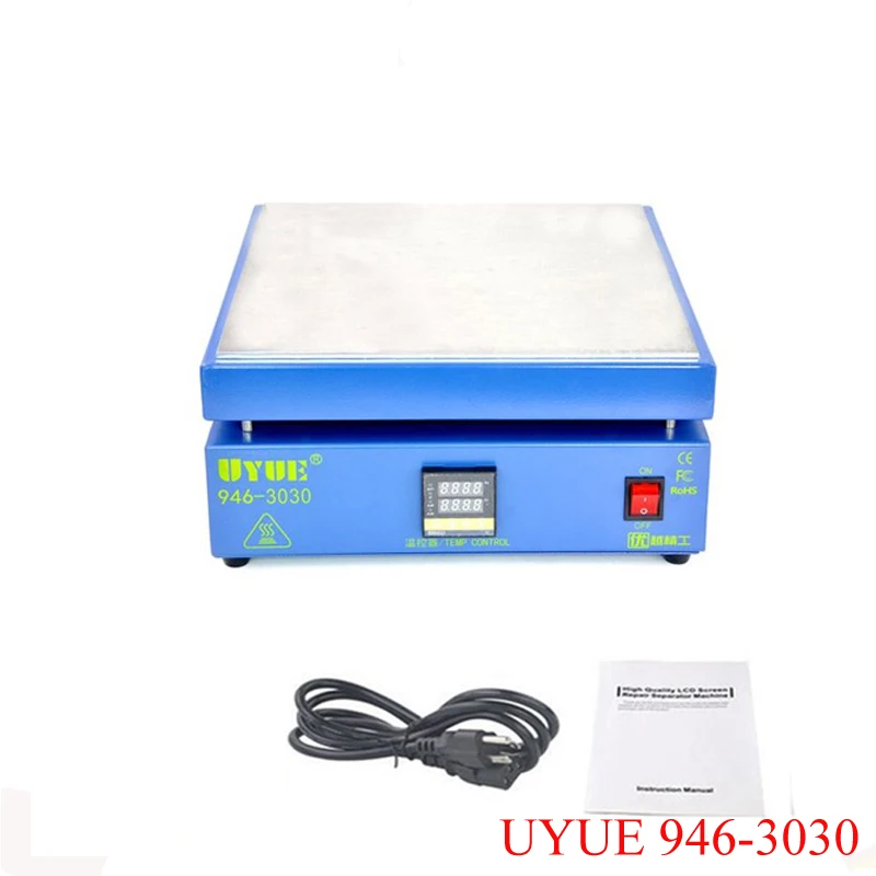

UYUE 946-3030 Preheater Station Constant Temperature Heating Plate Station for BGA Reballing