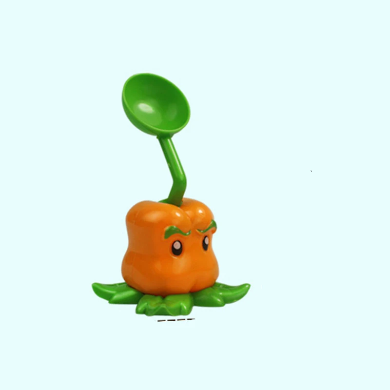 【 】 40 стилей Одиночная розничная торговля Растения против зомби фигурка из абс материала Рождественский подарок для детей, детские игрушки - Цвет: Bell pepper pitcher