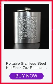 Colour Funnel Bangle Jug 3.5oz Whiskey Hip Flask Alcohol Bracelet Stainless Steel Camping Flagons Drinkware Supply liquor flask