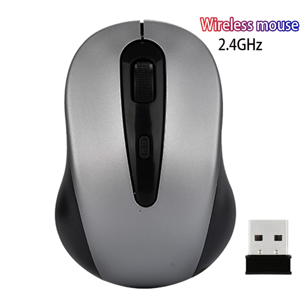 desktop mouse 2.4G Wireless Mouse1600DPI Adjustable Mini Optical Computer Mouse For laptop Desktop white gaming mouse wireless Mice