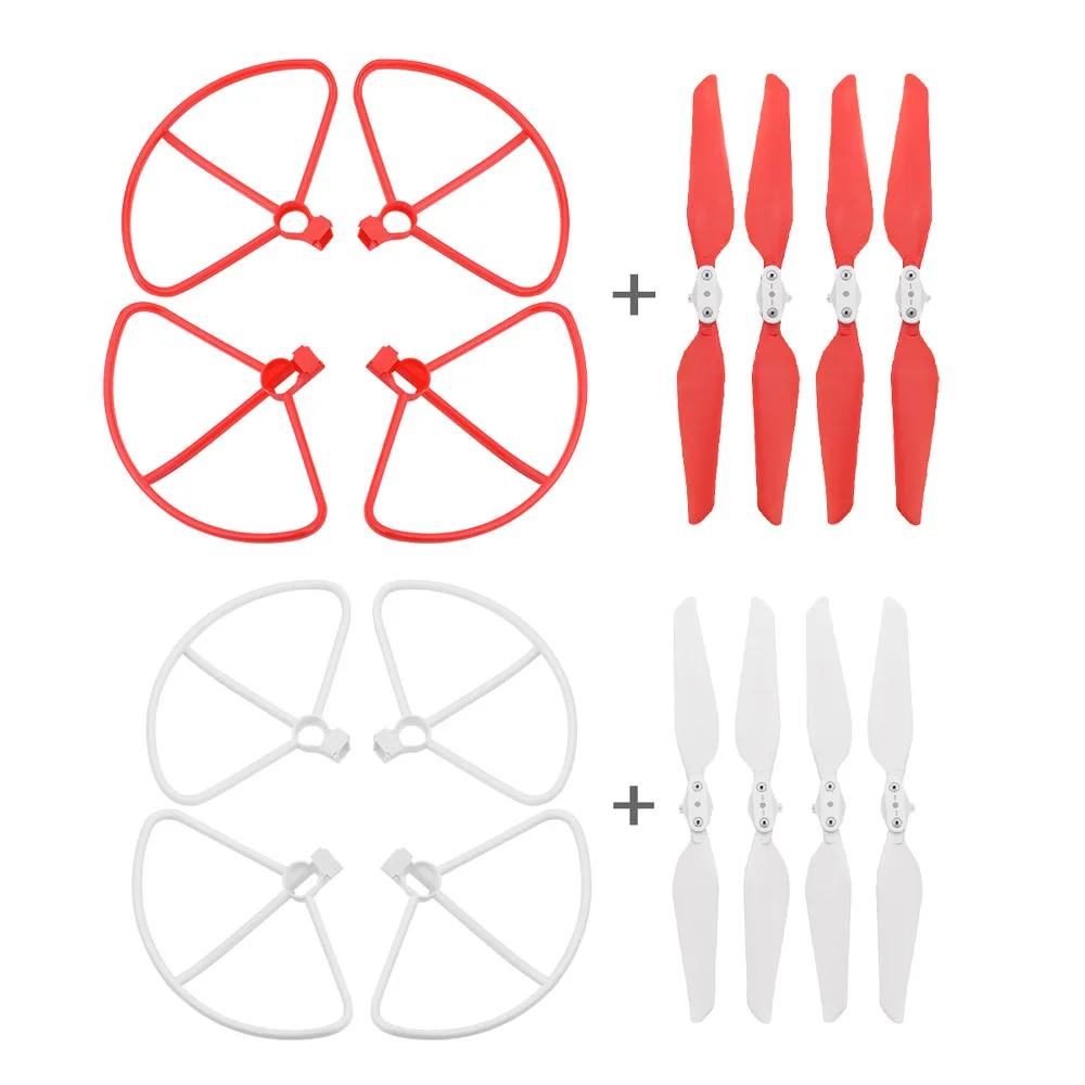 Ouhaobin 4pcs Propellers For Xiaomi FIMI X8 SE Drone Replacement Quick-Release Prop Guards Propeller for fimi x8 se 809#2