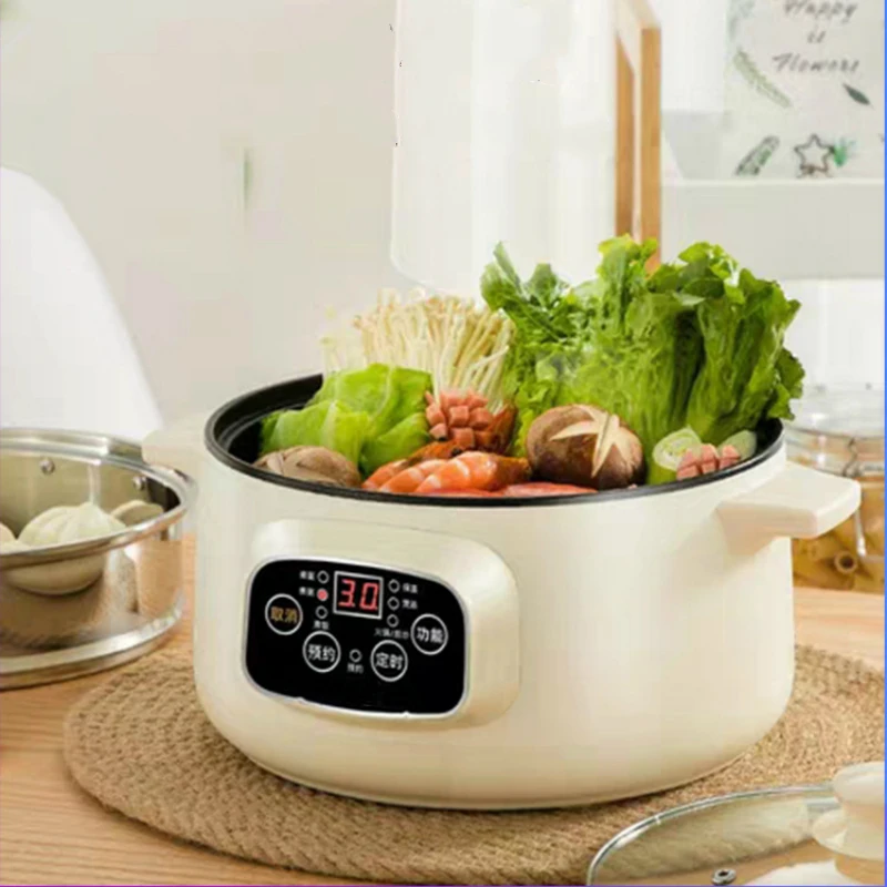 110v intelligent electric cooker travel electric frying pan