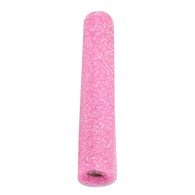 Deep pink 52 см x 3,5 м Снежинка упаковочная бумага для цветов Материал подарочная упаковка тюль в рулонах для свадьбы платье День рождения украшения - Цвет: Deep pink