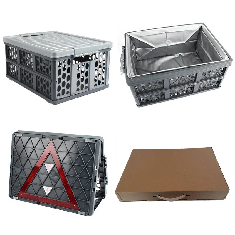 

Automobile Storage Box Trunk Box Multi-functional Car Folding Storage Box Car Mounted Sundries Storage Box