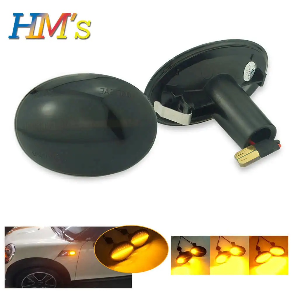 Репитер со струящейся стороной аксессуары для лампы MINI Cooper R55 R56 R57 R58 R59 CL LSM SM