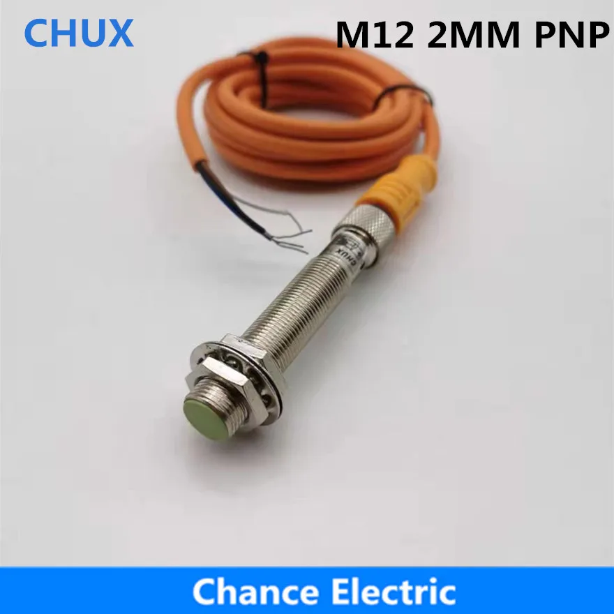M12 с прямым разъемом датчика PNP NO/NC/no + nc flush Тип 2 мм Индуктивный датчик расстояния