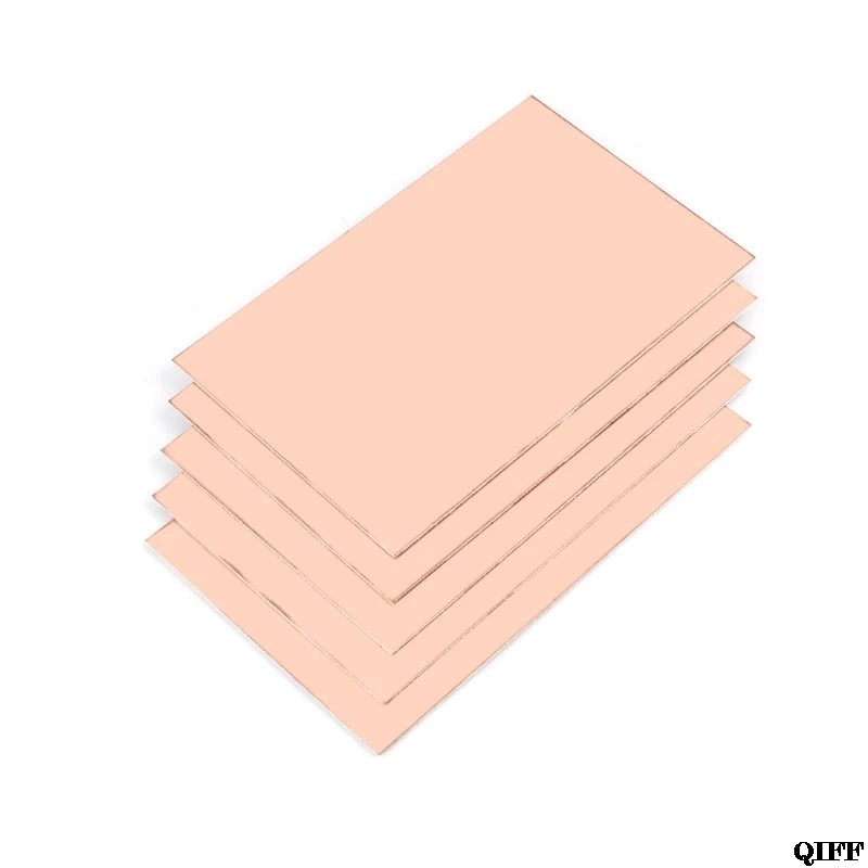 

5pcs 10*15cm CCL Single Side PCB Copper Clad Laminate Board FR4 Circuit Board Composite Epoxy Material