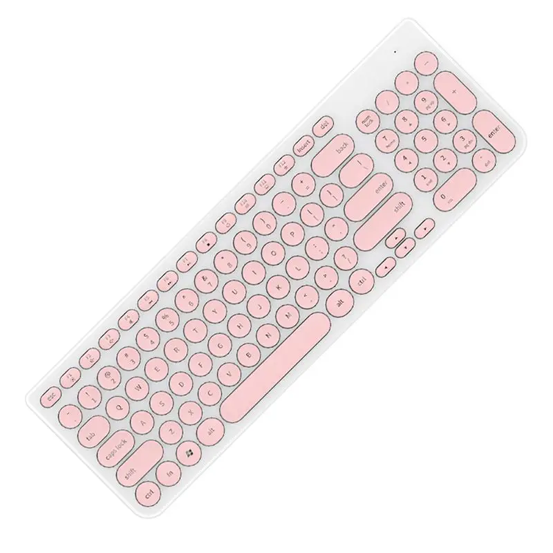

Computer High-quality Durable Wireless Mute Power Saving Compatible Keyboard Mouse Combos