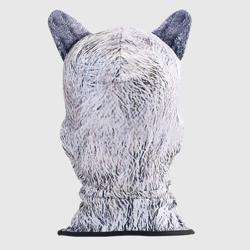 3D животное открытый солнцезащитный козырек полная маска для лица спортивный Быстросохнущий пылезащитный Велоспорт альпинистский головной убор маска для вечеринок, Хэллоуина CY02