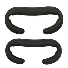 Дышащий/не дышащий кожаный пенопластовый коврик для глаз наклейки для Oculus Go VR лицевой интерфейс комплект