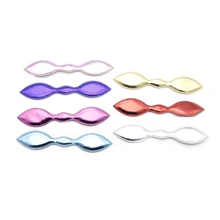 5 шт 155*30 мм сплошной цвет с кроличьими ушами кожа патч аксессуары для волос, материалы для ручных поделок для декора, 25Yc8007