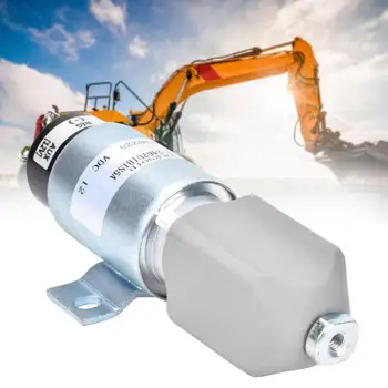 

1751-2467UIBIS5A Stop Solenoid Excavator Accessory Fuel Shutdown Solenoid Valve DC 12V Electric Valve