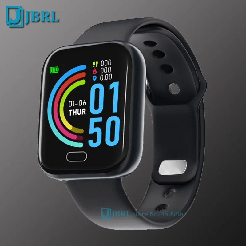 2021Children Kids Smart Watch Boys Girls Sports Smartwatch Heart Rate Sleep Smart Clock Fitness Tracker Smart-watch For10-18 