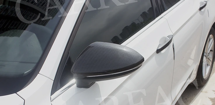 Крышки зеркала заднего вида из углеродного волокна для VW Golf 7 VII MK7 7,5- стайлинга автомобилей