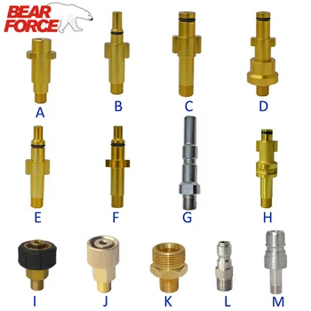 

Metal Adapter Foam Nozzle Foam Gun High Pressure Soap Foamer for Nilfisk Stihl Karcher Bosche Craftsman Kew Gerni AR M22