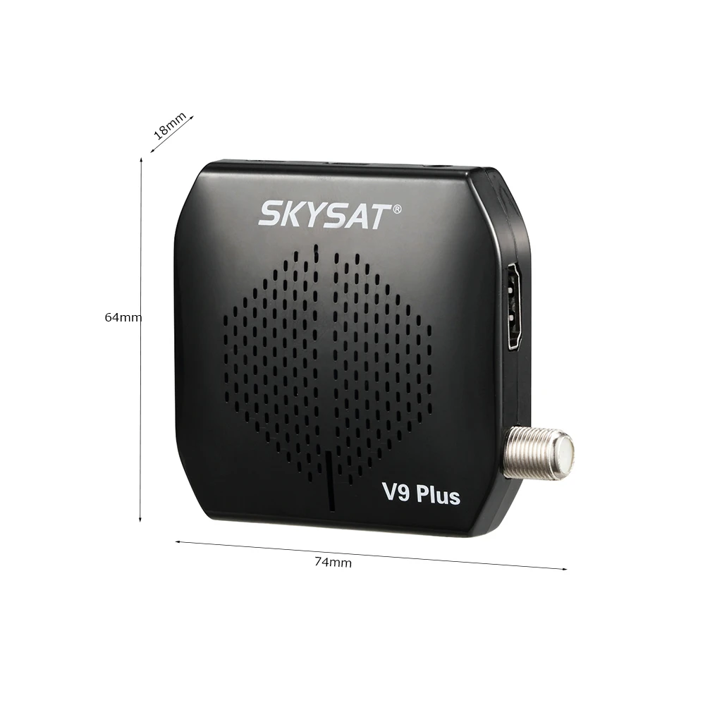 SKYSAT V9 Plus супер мини ресивер поддержка Biss WiFi 3G USB PVR CS ТВ приставка v9plus|Спутниковое