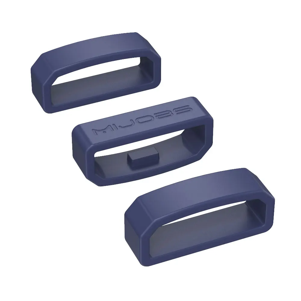 Premium Rubber Strap Keeper - Secure Retainer for Fitness Bands and Smartwatches