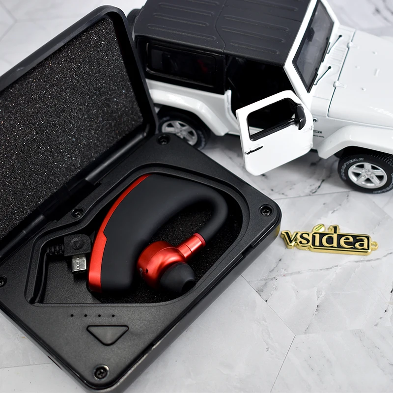 V10 бизнес Bluetooth наушники с быстрой зарядкой драйвер свободные микрофоном