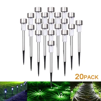 

LED Solar Powered Lawn Light Street Landscape Yard Lamp For Outdoor Decoration