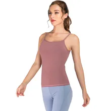 CretKoav женская рубашка для йоги спортивная сумка для тренировок летние топы без рукавов для фитнеса Женская эластичная плотная танцевальная тренировочная безрукавка с подкладкой