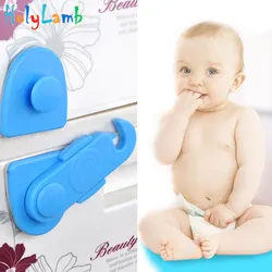 Serrure de sécurité pour bébé, 4 couleurs, verrouillage de porte, tiroirs, armoires, armoire pour bébé, Protection contre le blocage des enfants, 1 pièce 
