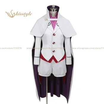 Kisstyle 패션 블루 Exorcist/Ao no Exorcist 회장 Mephisto Pheles 유니폼 COS 의류 코스프레 의상, 맞춤 허용