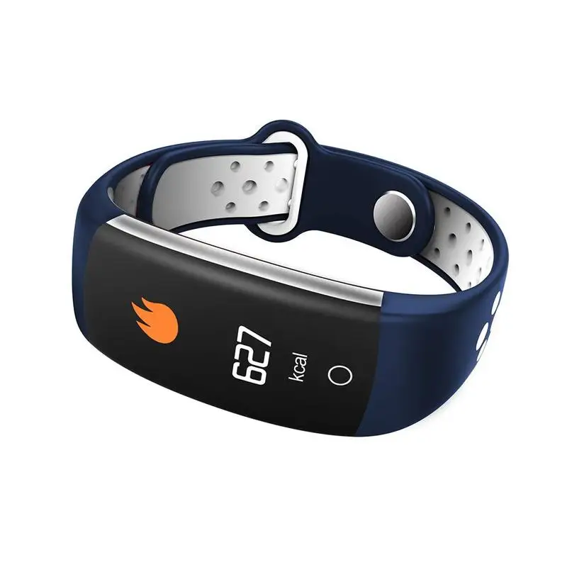 Умный браслет для женщин Q6 Bluetooth Smartwatch для мужчин сердечного ритма для Android давление мониторы трекер крови Ios Фитнес Часы Sp D1Z5