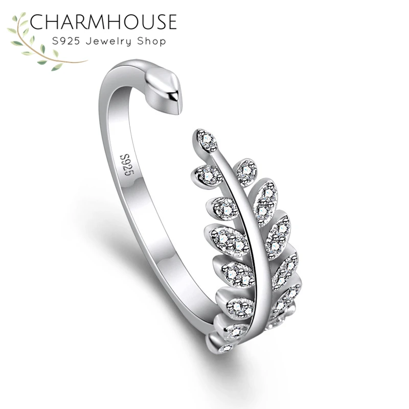 Обручальные кольца для женщин из стерлингового серебра с кубическим цирконием в