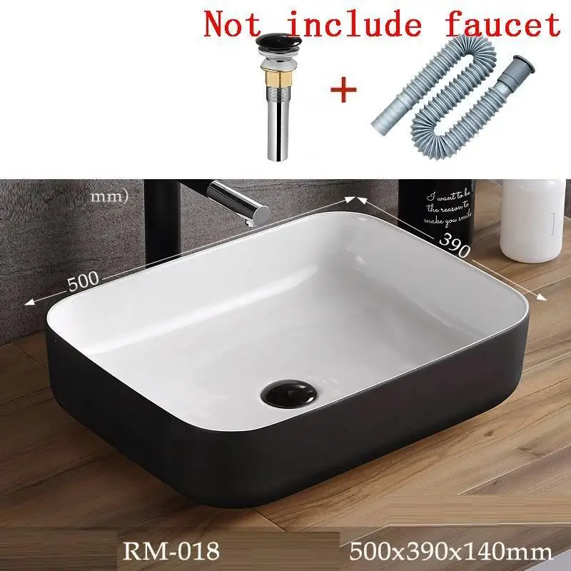 MODEL H Lavatorio Evier сосуд Bacia Lavagem Mano Pia Banheiro Umywalka Salle De Bain Lavandino Bagno туалетный столик Lavabo раковина для ванной комнаты - Цвет: MODEL H