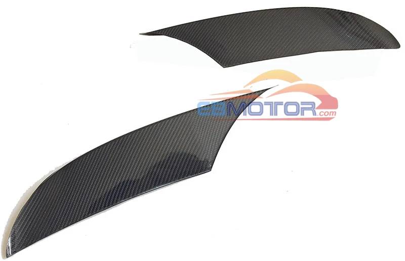 ebmotor-com REAL CARBON FIBER FRONT BUMPER COVER 1pair FOR BMW F12 F13 F06 M6 MODELS 2013UP 2_2951