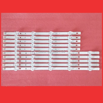 

New 10 PCS/set LED backlgith strip Replacement for LG 49LB5500 LC490DUE Innotek DRT 3.0 49 A B 6916L-1788A 1789A 1944A 1945A