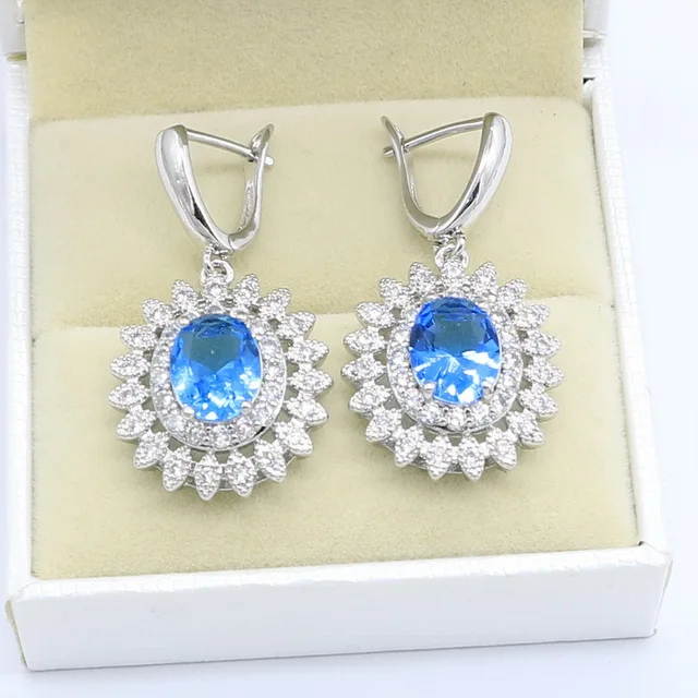 Sky blue Earrings