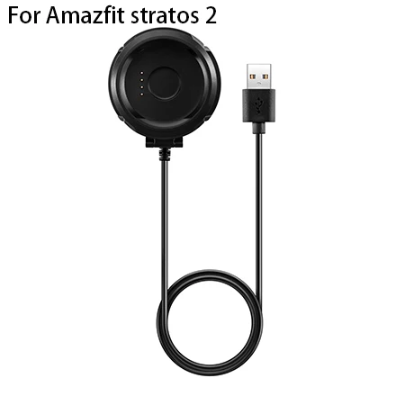 Смарт-часы USB зарядное устройство док-станция Колыбель для Xiaomi HUAMI AMAZFIT Pace/Bip A1608/A1607/A1702/GTR 42/47 мм 1909/stratos 2 - Цвет: For stratos 2 A1609
