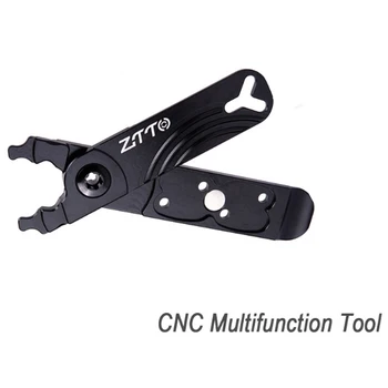 

4 In 1 Black Accessories Multifunctional Bicycle Master Link Plier Repair Tool Buckle Removal Easy Install Aluminium Alloy