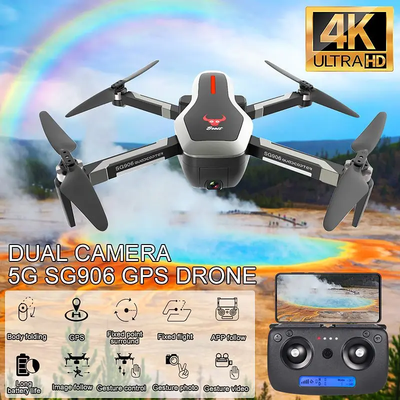 

SG906 5G Wifi GPS FPV Drone 4K Camera drone profissional With Storage Bag Foldable RC Quadcopter Dron Drones Drone GPS