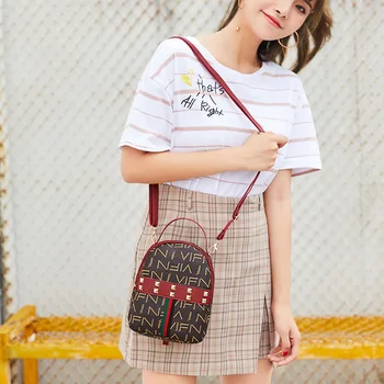

Summer Fashion Square Bag for Women Small Handbag Multi-Functional PU Leather Retro Shoulder Bag Messenger Crossbody Bag #15