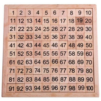 

1-100 Consecutive Numbers Board Early Educational Toy for Children