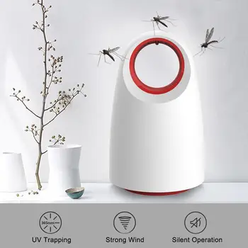 

USB Charger Mosquito Trap Zapper LED Electronic Mosquito Killer Summer Indoor Outdoor 30dB Pest Controll Light Durable