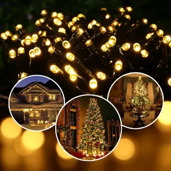 

Bee Solar Powered LED String Lights Solar Powered String Light String Lights for Garden, Patio, Flower, Tree, Lawn