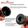 Drillforce 14-32mm Long Wrench Socket Set Tool 1/2" Drive Adapter Spanner Converter Reducer Electric Impact Hex Wrench Socket 2