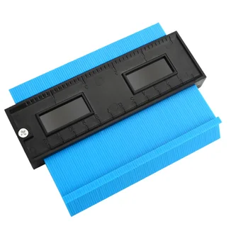 

Universal shape extractor multifunctional contour gauge radian ruler irregular sheet metal copying ruler woodworking Angle