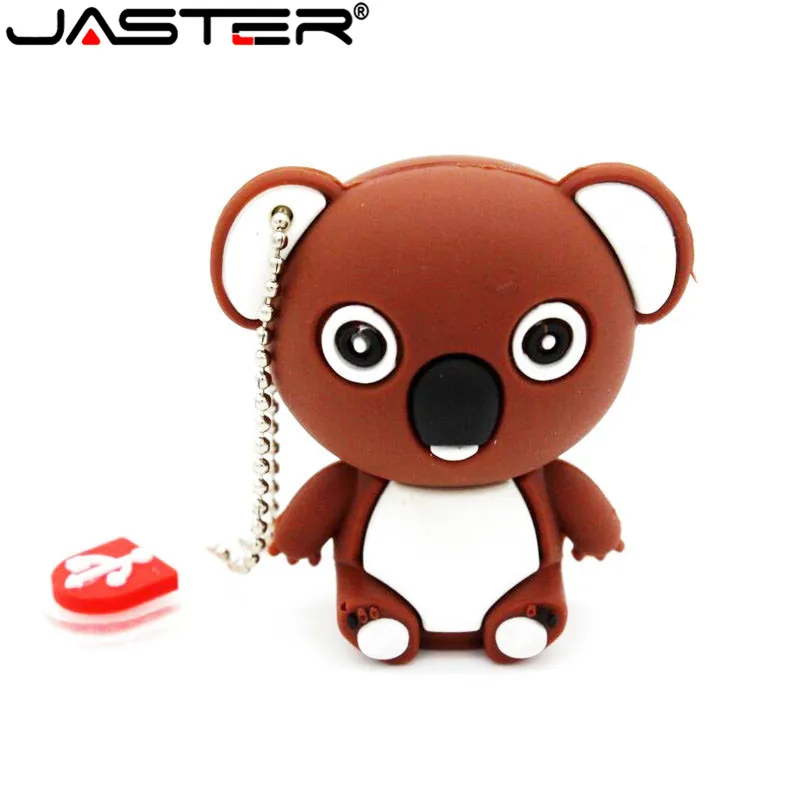 JASTER новый милый Koala USB флеш накопитель 2 0 Миньоны карта памяти Флешка 4 ГБ 8 16 32 64