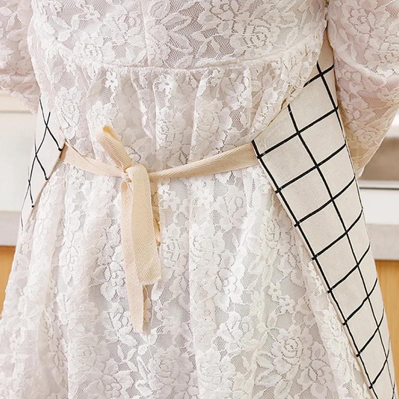 Женский кухонный фартук платье для ресторана дома и кухни кухня карманной