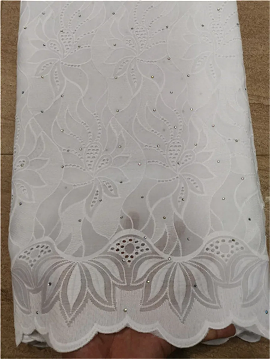 

Swiss lace fabric 2019 dubai style embroidery african lace fabrics 100%cotton swiss voile lace in switzerland 5yards/lot