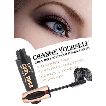 

Newly Eye Lashes Makeup Mascara 4D Eyelash Lengthen Curling Black Waterproof Mascara CLA88