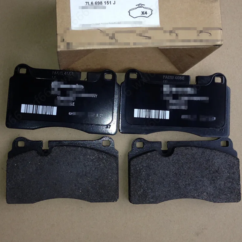 

Car Front wheel brake pad 2011-vol ksw age nto uar eg3.6 3.0T Parking friction skin gasket